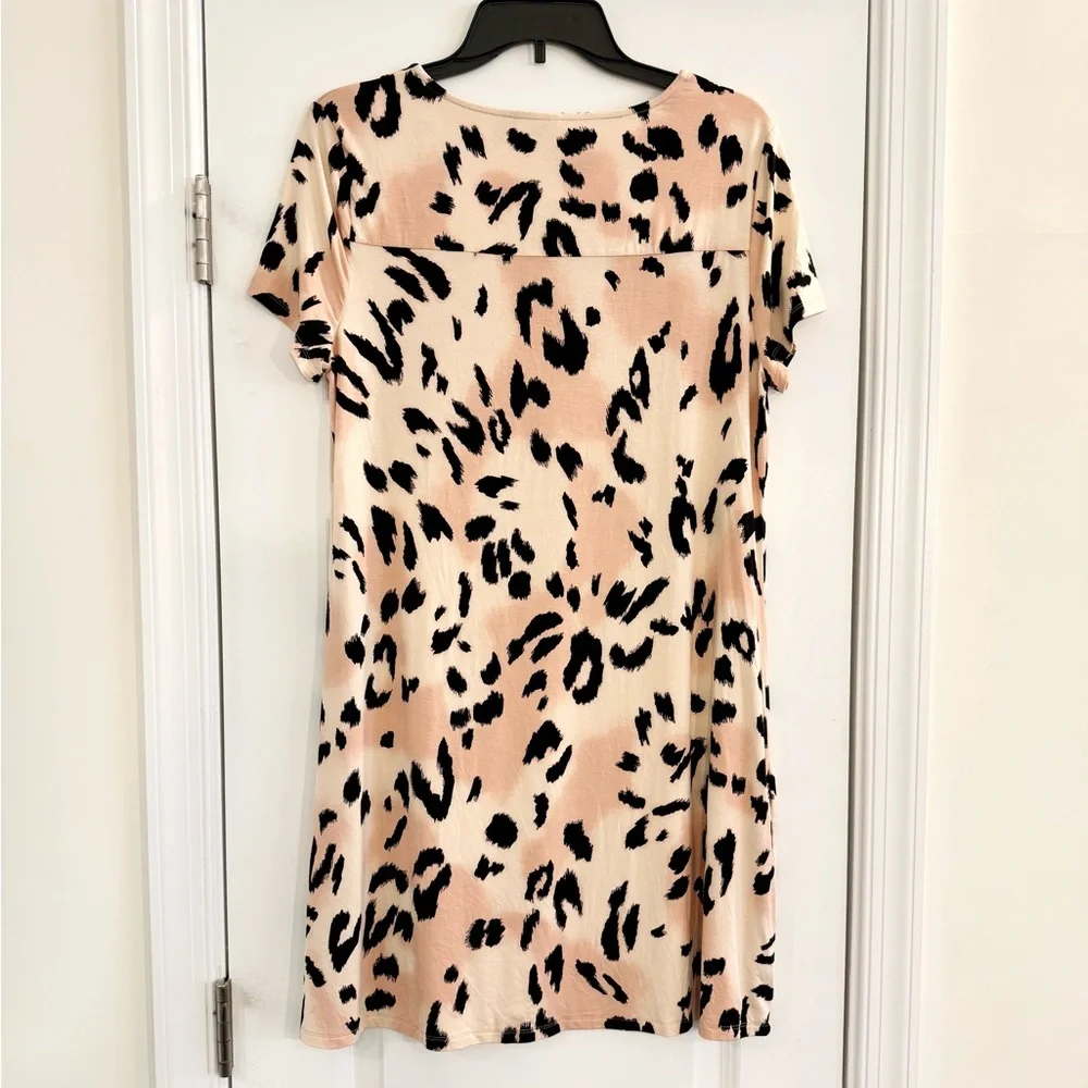 Soma Cool Nights Animal Print Sleep Shirt Size M - Picture 2 of 7